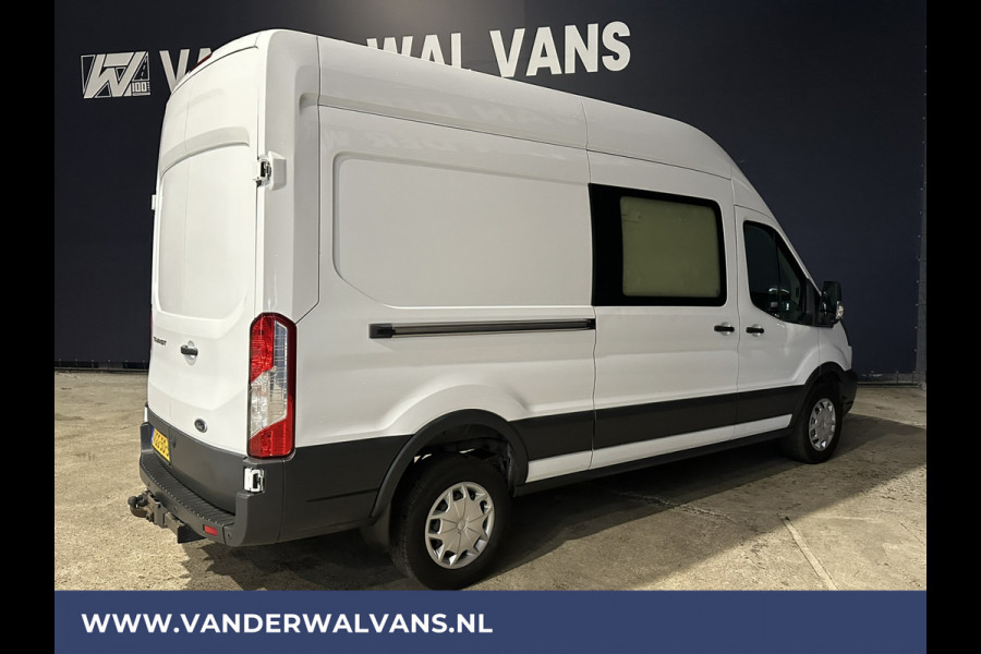 Ford Transit 2.0 TDCI 131pk L3H3 Euro6 Airco | Camera | Cruisecontrol | 2800kg Trekhaak Verwarmde voorruit, Stoelverwarming, Elektrisch verstelbare bestuurdersstoel