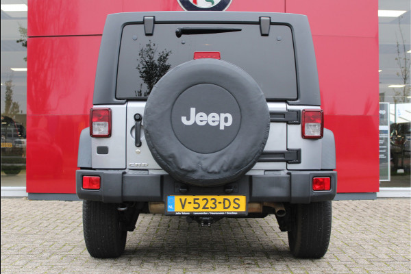 Jeep Wrangler 2.8 CRD Rubicon Grijs Kenteken! | Trekhaak Afneembaar | Navigatie | Airco | Stoelverwarming