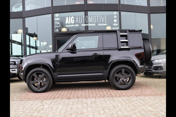 Land Rover Defender Hard Top 3.0 D200 90 MHEV S | Grijs Kenteken | Trekhaak | 360º Camera | Stoelverw. | Leder