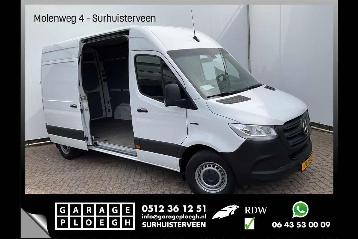 Mercedes-Benz Sprinter 55kWh 3-Pers L2H2 Snellader Camera Hoog Lang Stoelverwarming 3 zits