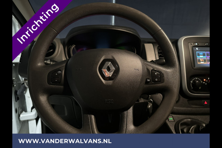 Renault Trafic 1.6 dCi 122pk L2H1 Euro6 Inrichting Airco | Navigatie | Imperiaal | Cruisecontrol, Trekhaak, Parkeersensoren, Bijrijdersbank