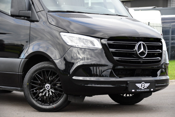 Mercedes-Benz Sprinter 317 1.9 CDI L2H2 RWD Black Edition Camera, LED, Carplay, 2 x Schuifdeur, Stoelverwarming, Automaat, 170PK, Trekhaak, Multimedia, UNIEK!