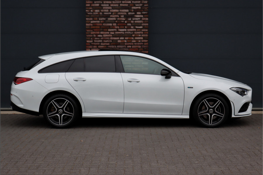 Mercedes-Benz CLA-Klasse Shooting Brake 250 e AMG Line Aut8 | Panoramadak | Distronic+ | Memory | Camera | Sfeerverlichting | Augmented Reality | Keyless Go | Multibeam LED | Advanced Sound System |