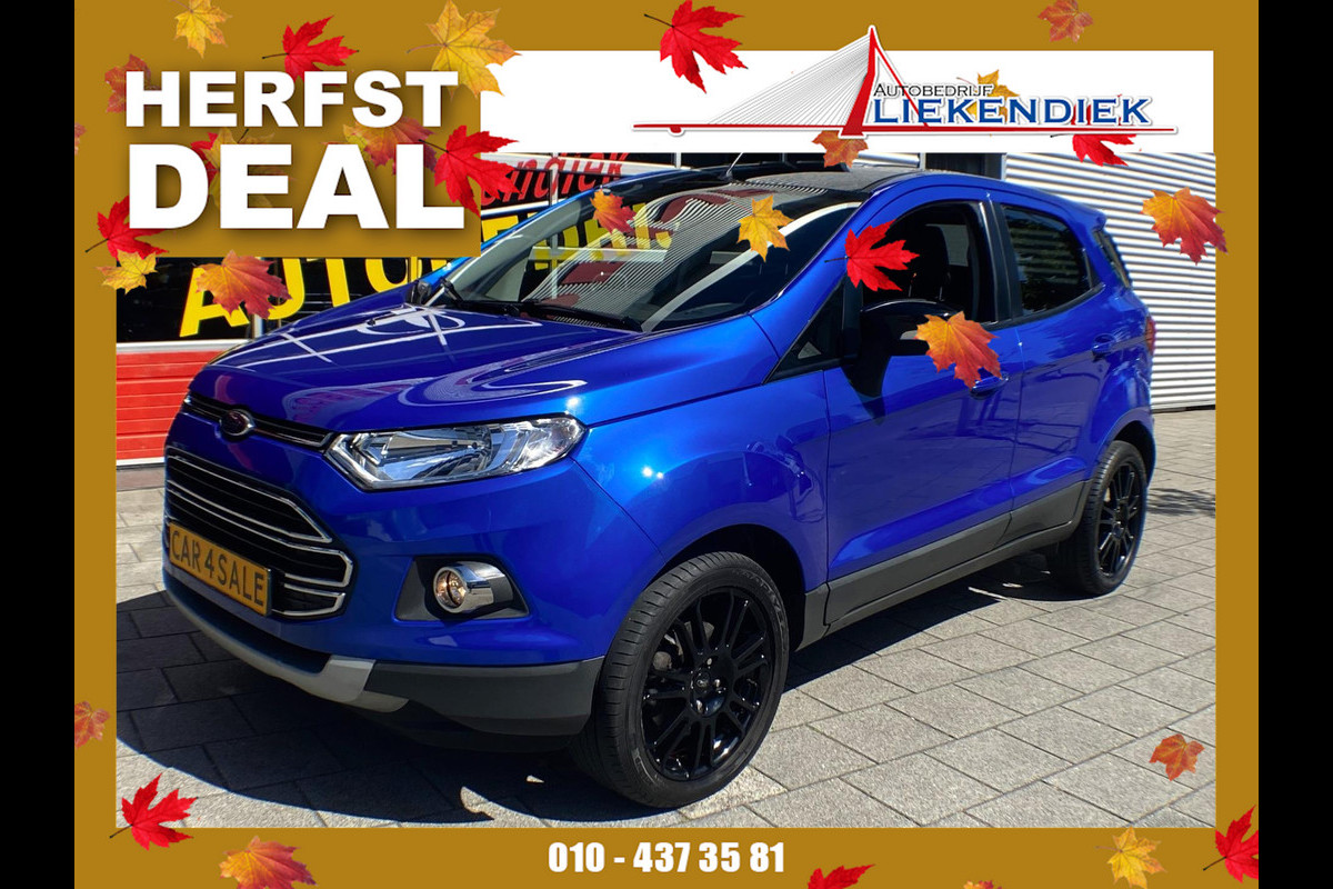 Ford EcoSport 1.0i EcoBoost Titanium S - Navigatie I Airco I Sport velgen I PDC I Cruise control I Dealer onderhouden