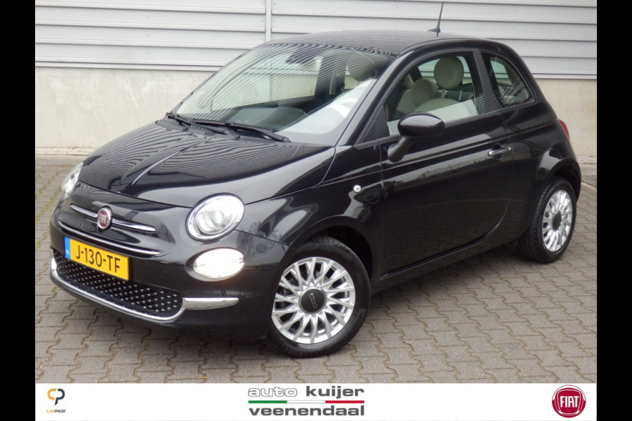 Fiat 500 70pk | Hybride | Lounge | Airco | Parkeer- Regensensoren