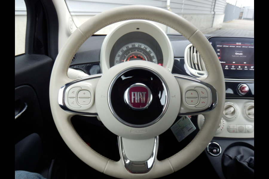 Fiat 500 70pk | Hybride | Lounge | Airco | Parkeer- Regensensoren