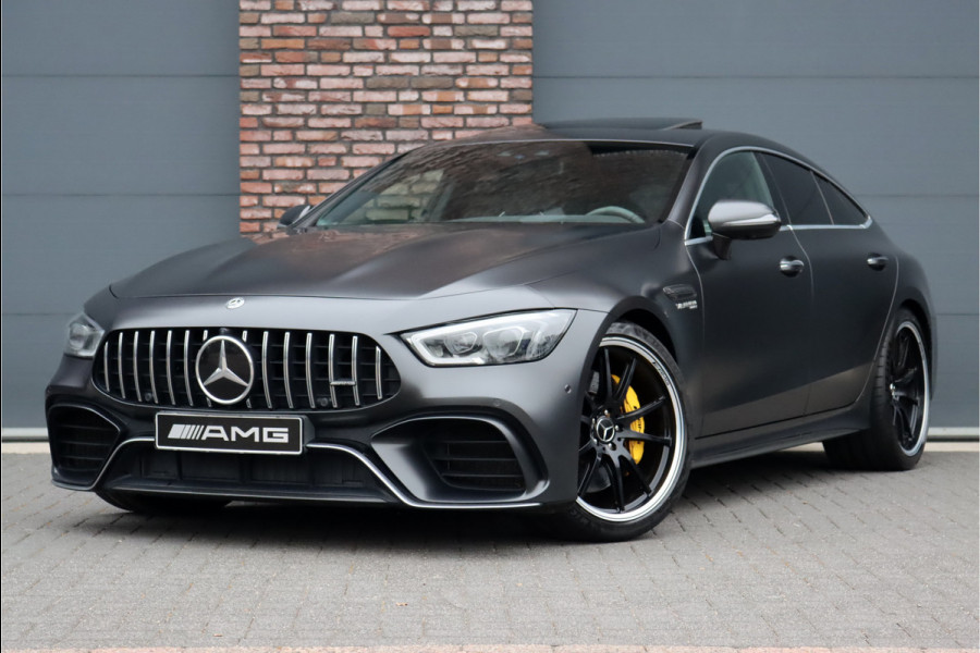 Mercedes-Benz AMG GT 4-Door Coupe AMG 63 S 4MATIC+ Premium+ Aut9 | Airmatic | Achterasbesturing | Carbon-pakket | AMG Performance-Stoelen | Distronic+ | Schuifdak | Burmester | AMG Dynamic Plus | HUD |