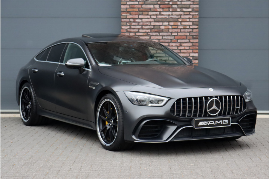 Mercedes-Benz AMG GT 4-Door Coupe AMG 63 S 4MATIC+ Premium+ Aut9 | Airmatic | Achterasbesturing | Carbon-pakket | AMG Performance-Stoelen | Distronic+ | Schuifdak | Burmester | AMG Dynamic Plus | HUD |