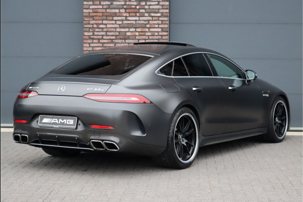 Mercedes-Benz AMG GT 4-Door Coupe AMG 63 S 4MATIC+ Premium+ Aut9 | Airmatic | Achterasbesturing | Carbon-pakket | AMG Performance-Stoelen | Distronic+ | Schuifdak | Burmester | AMG Dynamic Plus | HUD |