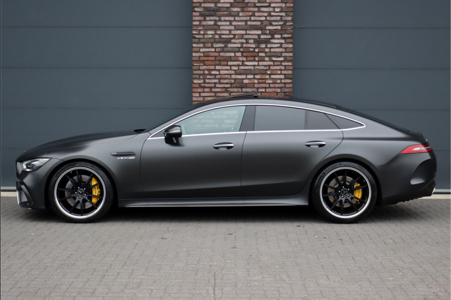 Mercedes-Benz AMG GT 4-Door Coupe AMG 63 S 4MATIC+ Premium+ Aut9 | Airmatic | Achterasbesturing | Carbon-pakket | AMG Performance-Stoelen | Distronic+ | Schuifdak | Burmester | AMG Dynamic Plus | HUD |