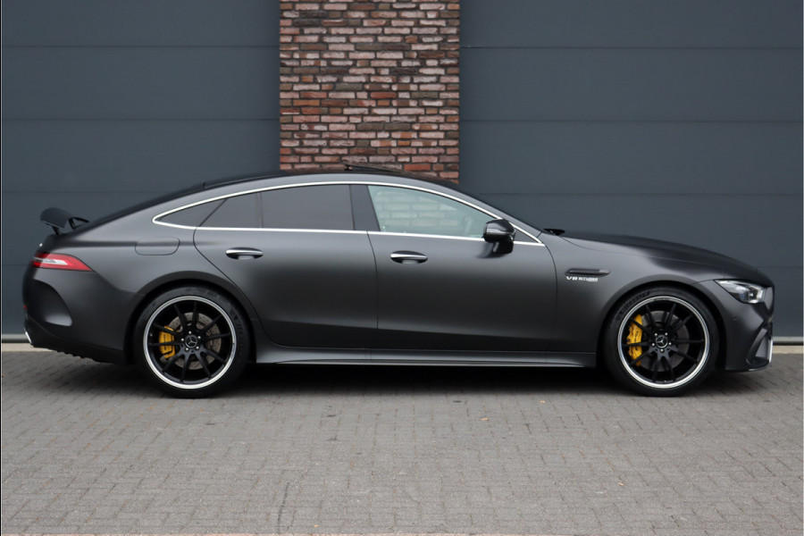 Mercedes-Benz AMG GT 4-Door Coupe AMG 63 S 4MATIC+ Premium+ Aut9 | Airmatic | Achterasbesturing | Carbon-pakket | AMG Performance-Stoelen | Distronic+ | Schuifdak | Burmester | AMG Dynamic Plus | HUD |