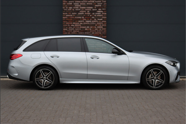 Mercedes-Benz C-Klasse Estate 300 e AMG Line Aut9 | Panoramadak | Trekhaak | Leder | Dodehoekassistent | Camera | Sfeerverlichting | Stoelverwarming | Advanced Sound System | High Perf. LED |