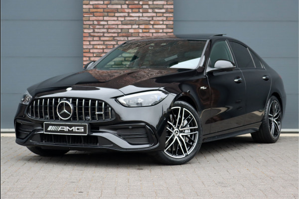 Mercedes-Benz C-Klasse AMG 43 4MATIC Premium Aut9 | Achterasbesturing | Distronic+ | AMG-stuurwieltoetsen | Panoramadak | Burmester | Memory | Verwarmd Stuurwiel | Digital Light | Rijassistentiepakket+ |