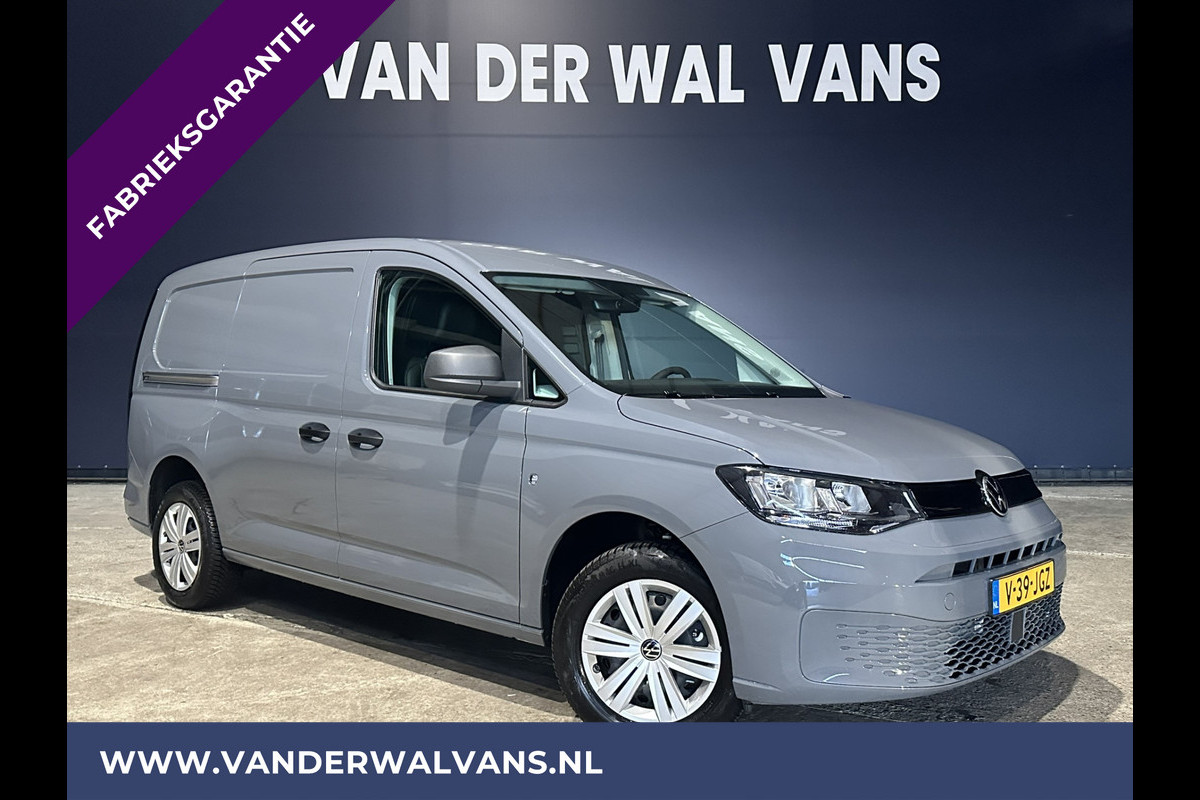 Volkswagen Caddy Cargo Maxi 1.5 TSI 115pk Automaat Benzine motor L2H1 Maxi Fabrieksgarantie Euro6 Airco | Camera | Apple carplay cruisecontrol, android auto, parkeersensoren, lederen bekleding