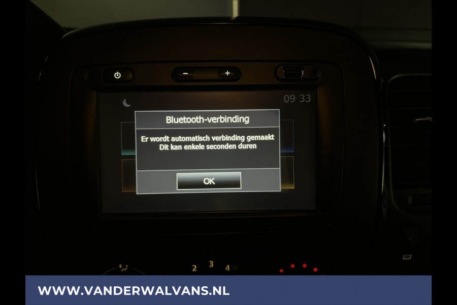 Opel Vivaro 1.6 CDTI 122pk L1H1 Euro6 Airco | Navigatie | Trekhaak | LED | Cruisecontrol Parkeersensoren, Bijrijdersbank