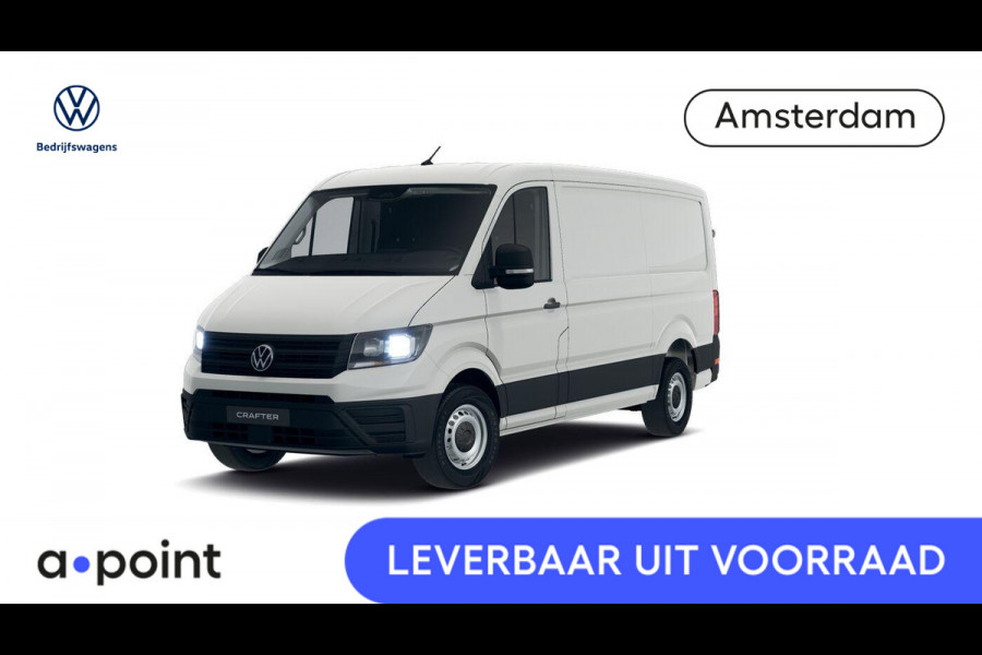 Volkswagen Crafter Trendline L3H3 2.0 TDI EU6 140 pk GVW 3.0T RIJKLAARPRIJS!! VOORRAAD