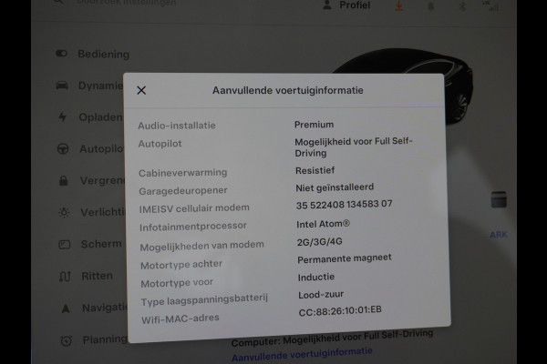 Tesla Model 3 Long Range 75 kWh 19" 463PK FSD-vb. Premium-Audio 4WD AutoPilot Pano.dak Camera Leer Adaptive-Cruise+Stop&Go  PDC-A+Voor Wifi Ec Veel grip door AWD vierwielaandrijving.  Origineel Nederlandse auto ! 1e Eigenaar grootste accu ! tot 16,5 kwh thuis laden, 120kw/h snelladen per uur ! Zeer Compleet 61.000 nieuw