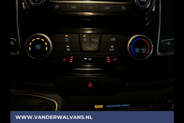 Ford Transit Custom 2.0 TDCI 185pk L1H1 SPORT Euro6 Airco | Camera | Navigatie | XENON | Android Auto | Cruisecontrol LED, LM velgen, Trekhaak, Stoelverwarming, Verwarmde voorruit, Parkeersensoren, Leder, Bijrijdersbank