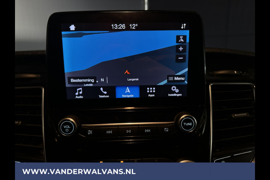 Ford Transit Custom 2.0 TDCI 185pk L1H1 SPORT Euro6 Airco | Camera | Navigatie | XENON | Android Auto | Cruisecontrol LED, LM velgen, Trekhaak, Stoelverwarming, Verwarmde voorruit, Parkeersensoren, Leder, Bijrijdersbank