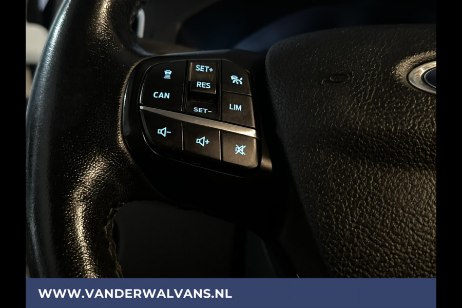 Ford Transit Custom 2.0 TDCI 185pk L1H1 SPORT Euro6 Airco | Camera | Navigatie | XENON | Android Auto | Cruisecontrol LED, LM velgen, Trekhaak, Stoelverwarming, Verwarmde voorruit, Parkeersensoren, Leder, Bijrijdersbank