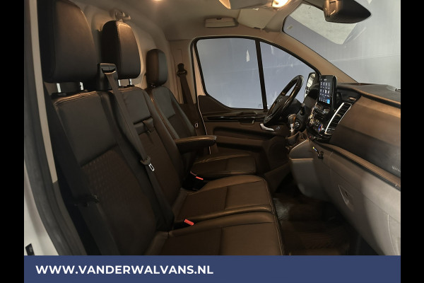 Ford Transit Custom 2.0 TDCI 185pk L1H1 SPORT Euro6 Airco | Camera | Navigatie | XENON | Android Auto | Cruisecontrol LED, LM velgen, Trekhaak, Stoelverwarming, Verwarmde voorruit, Parkeersensoren, Leder, Bijrijdersbank