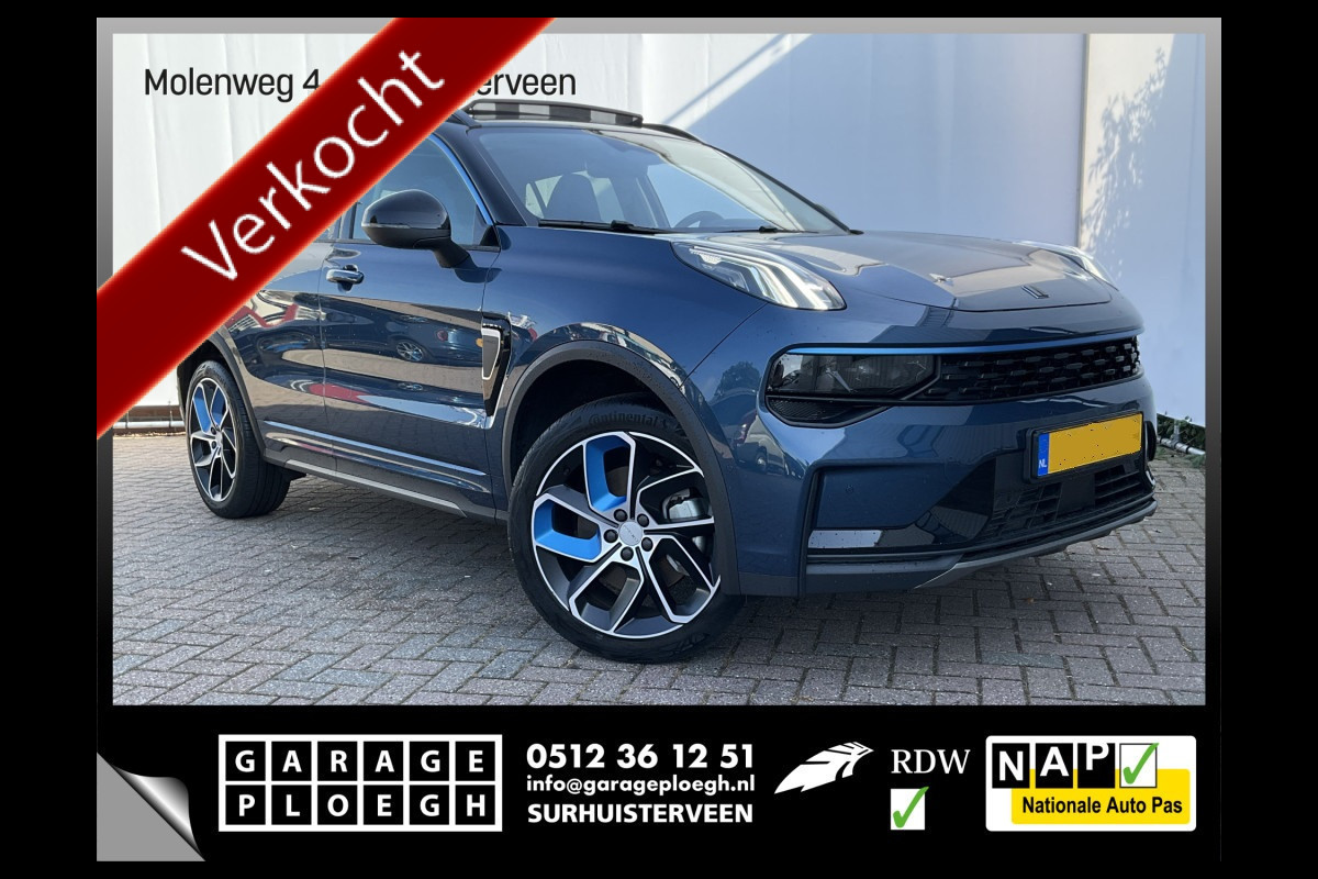 Lynk & Co 01 1.5 262pk Plug-in Pano Trekhaak Stoelverw Adaptive-CC Nav/Cam PHEV