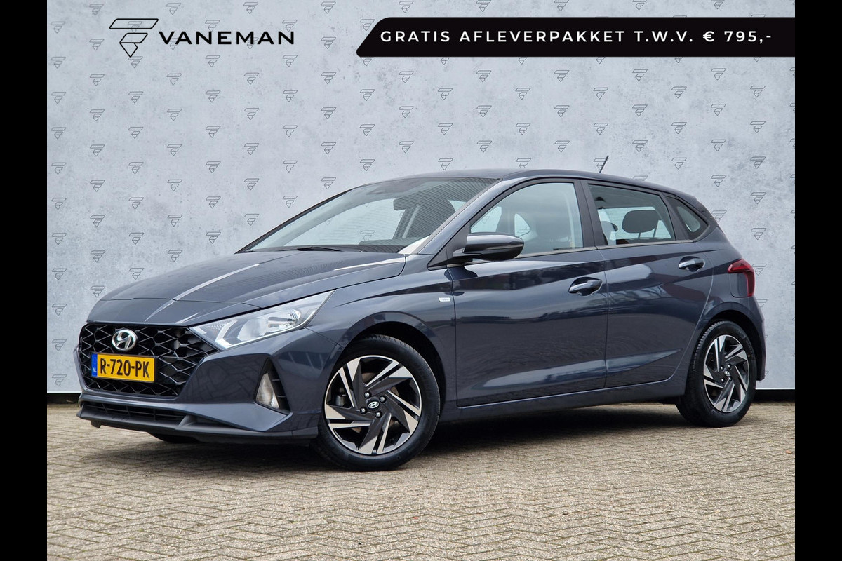 Hyundai i20 1.0 T-GDI 100 PK Mild Hybrid | Airco | Stuur-/Stoelverwarming | 16" Velgen | Lichtsensor | PDC | Cruise | LED |