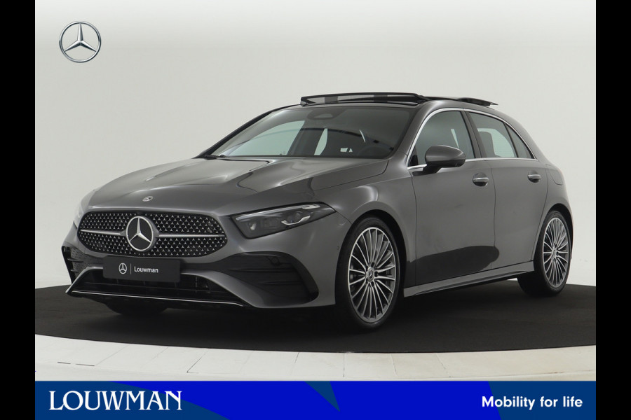 Mercedes-Benz A-Klasse 180 Star Edition AMG Line Plus | Parkeerpakket met 360°-camera | KEYLESS GO | Antidiefstalpakket URBAN GUARD PLUS | Extra USB-poorten | Dodehoekassistent | Sfeerverlichting | Spiegelpakket | MULTIBEAM LED |