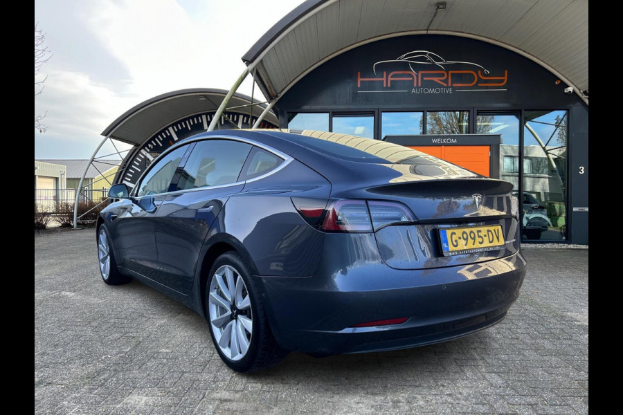 Tesla Model 3 Long Range AWD 75 kWh 86% SOH Trekhaak (1.000kg) Wit Leer FSD