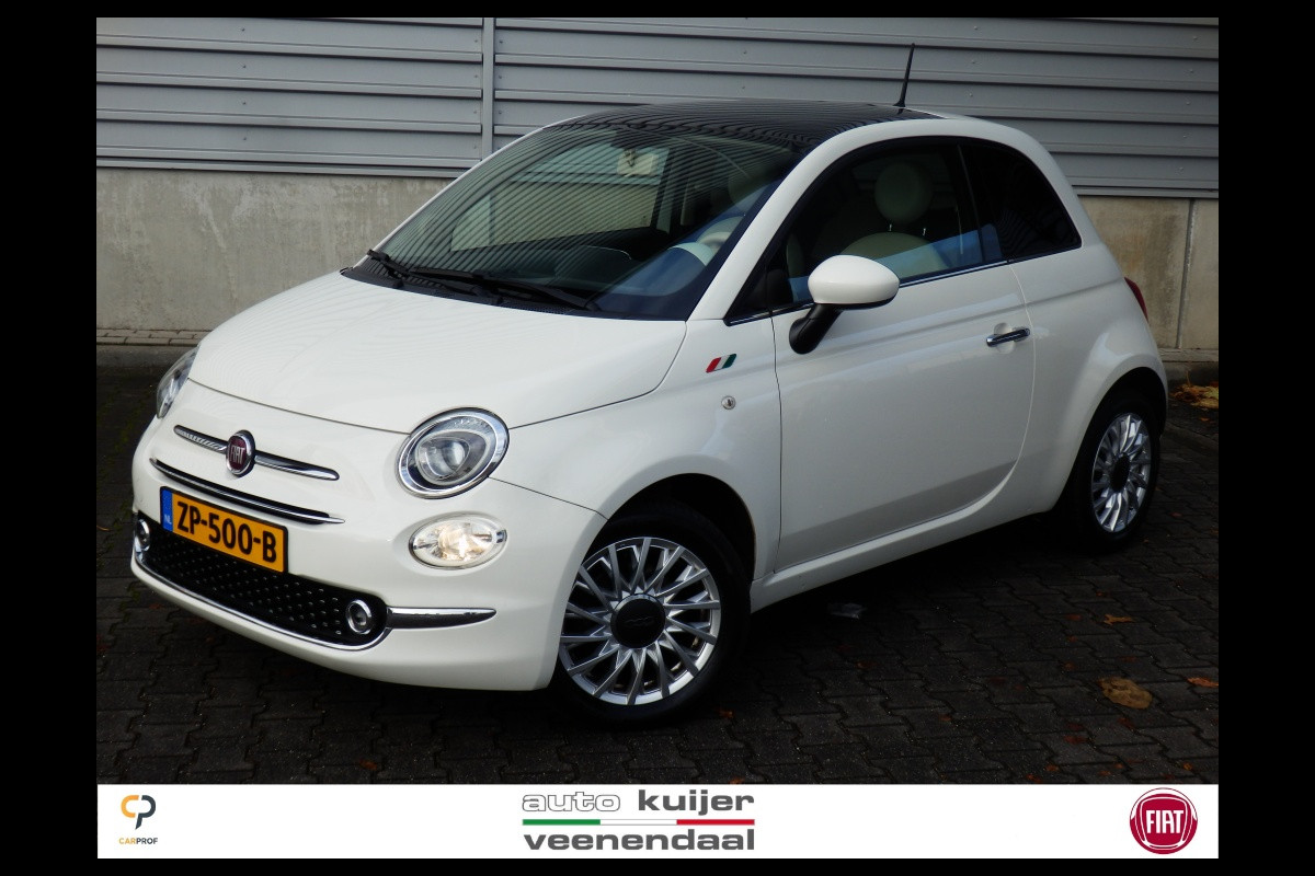 Fiat 500 1.2 69pk 4-cil | Lounge | Panoramadak | Pdc | Bluetooth |