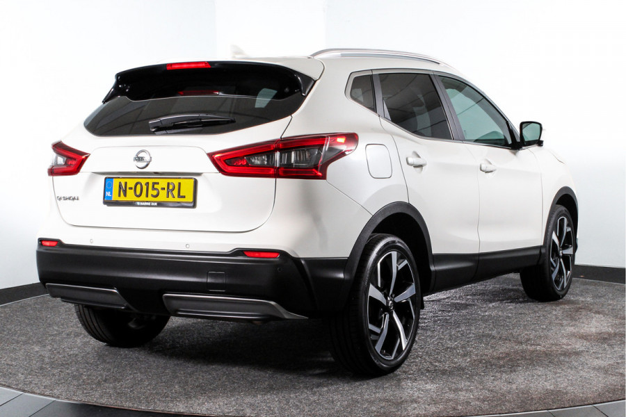 Nissan QASHQAI 1.3 DIG-T 160 PK Tekna - Automaat | Pano | Cruise | Stoelverwarming | 360 Camera | PDC | NAV + App.Connect | Auto.Airco | LM 19" |