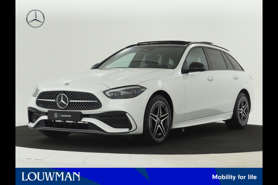 Mercedes-Benz C-Klasse Estate 300 e Star Edition AMG Line Plus | Nightpakket | Parkeerpakket met 360°-camera | KEYLESS GO-comfortpakket | Burmester® 3D surround sound system | Memorypakket | EASY PACK achterklep |