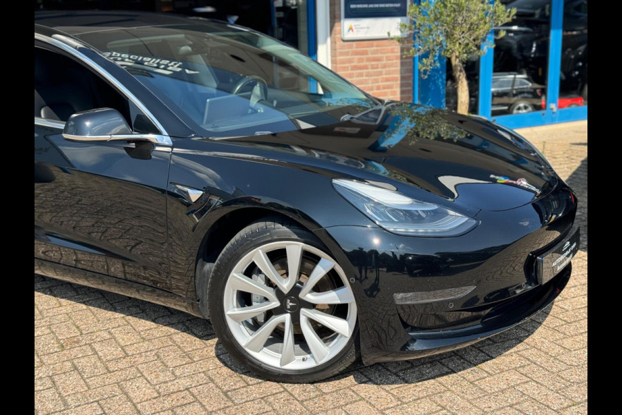 Tesla Model 3 Long Range AWD 75 kWh 2019 Zwart NAP 1e Eig!