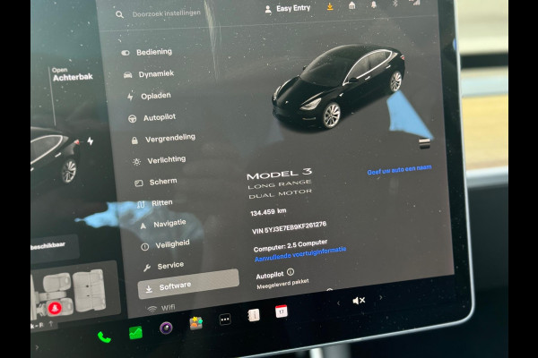 Tesla Model 3 Long Range AWD 75 kWh 2019 Zwart NAP 1e Eig!