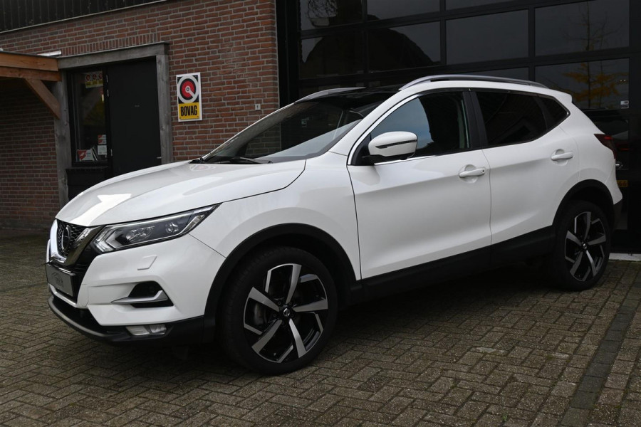 Nissan QASHQAI 1.3 DIG-T Tekna Leder Pano Trekhaak 360Cam Cruise '21