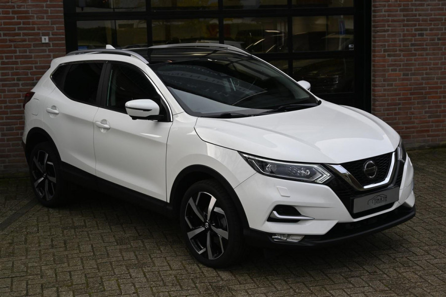 Nissan QASHQAI 1.3 DIG-T Tekna Leder Pano Trekhaak 360Cam Cruise '21