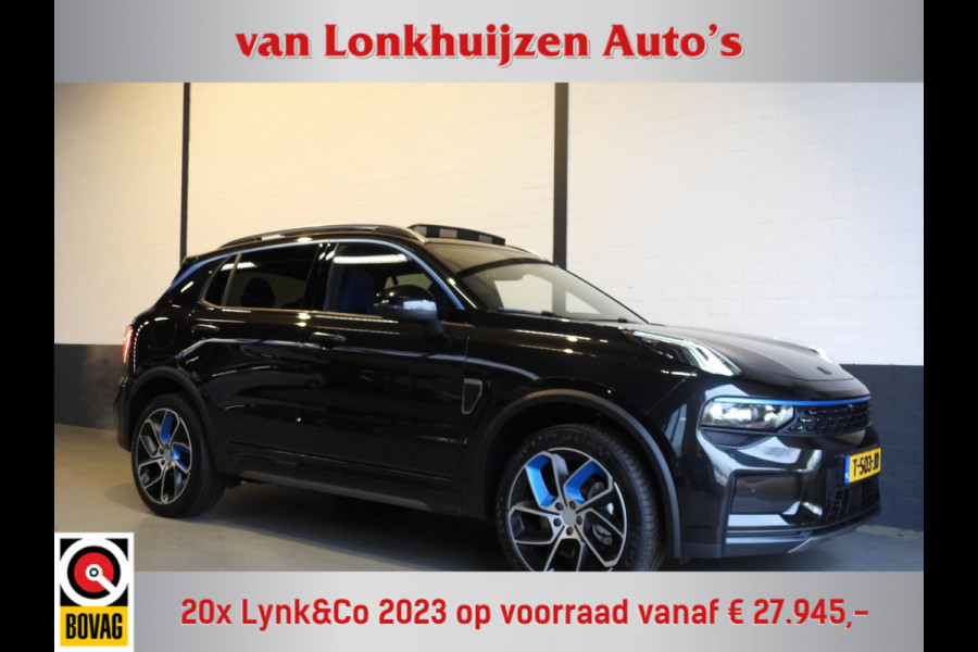 Lynk & Co 01 1.5 PHEV Plug-In ZWARTE HEMEL/360CAM/SCHUIFDAK/LED/20"LMV!