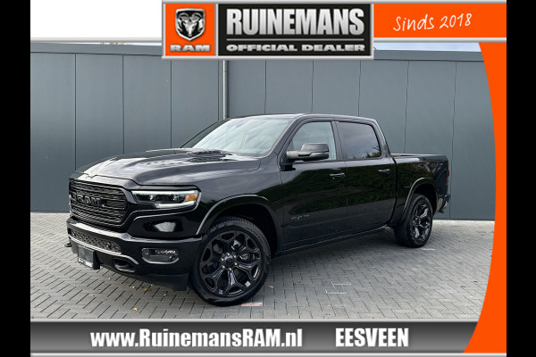 Dodge Ram 1500 5.7 V8 HEMI 400 PK / LIMITED NIGHT / HEADUP / RIJKLAAR INCL LPG-G3 / 360 CAMERA / LUCHTVERING / ADAPTIVE CRUISE / 22 INCH /