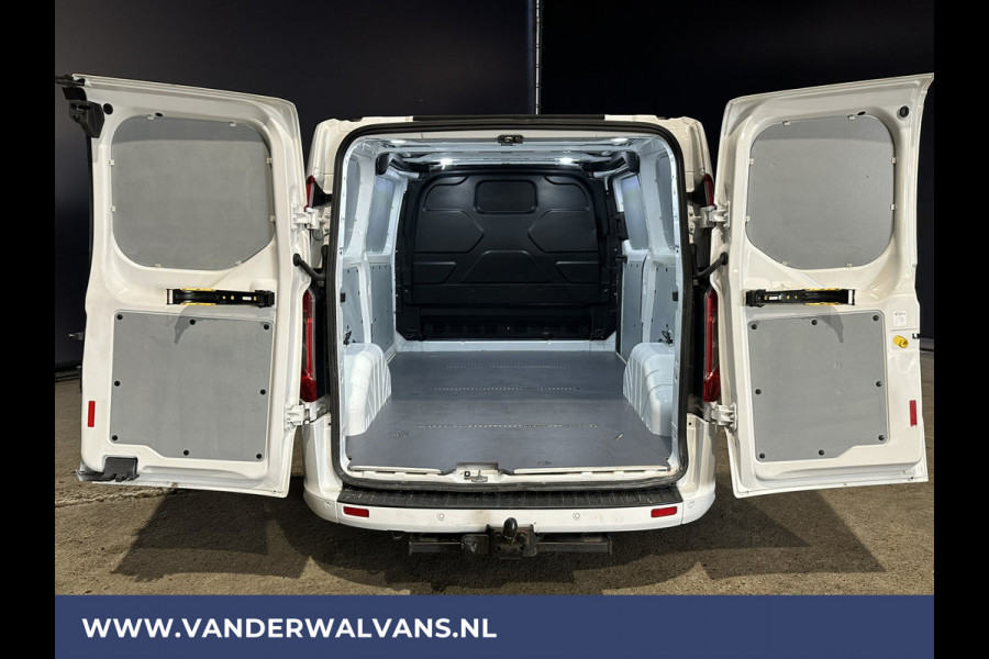 Ford Transit Custom 2.0 TDCI 185pk L1H1 SPORT Euro6 Airco | Camera | Navigatie | XENON | Android Auto | Cruisecontrol LED, LM velgen, Trekhaak, Stoelverwarming, Verwarmde voorruit, Parkeersensoren, Leder, Bijrijdersbank