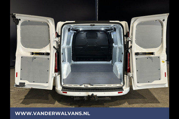 Ford Transit Custom 2.0 TDCI 185pk L1H1 SPORT Euro6 Airco | Camera | Navigatie | XENON | Android Auto | Cruisecontrol LED, LM velgen, Trekhaak, Stoelverwarming, Verwarmde voorruit, Parkeersensoren, Leder, Bijrijdersbank