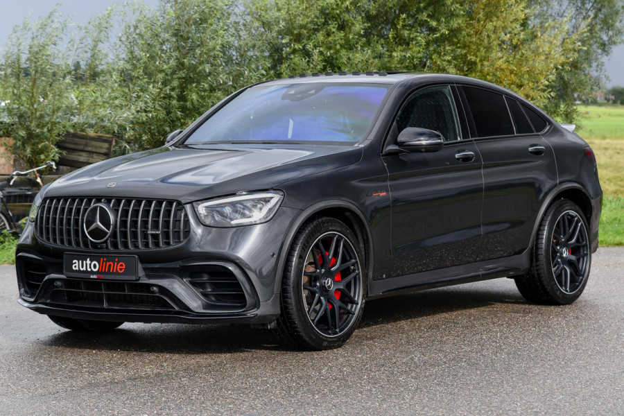 Mercedes-Benz GLC Coupé AMG 63 S 4MATIC+ BTW, Luchtv, Schaal, Carbon, Pano, Memory, Distro+, 360, HUD, Burm, Keyless, Carpl