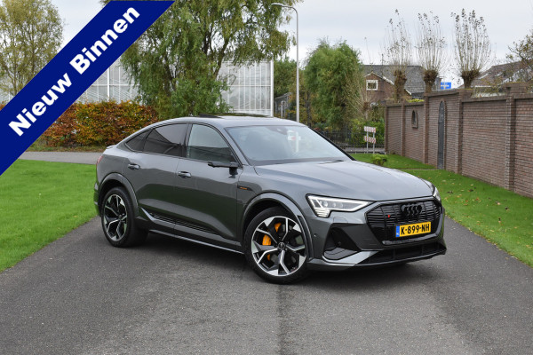 Audi e-tron Sportback S quattro 95 kWh 504 pk 110000 nieuw waarde 3x S-line Vol opties