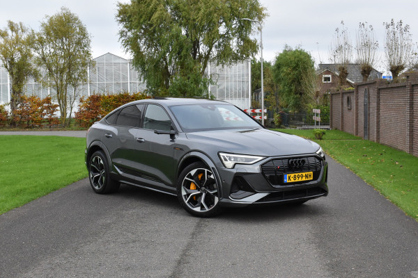 Audi e-tron Sportback S quattro 95 kWh 504 pk 110000 nieuw waarde 3x S-line Vol opties