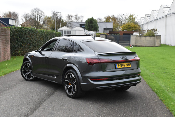 Audi e-tron Sportback S quattro 95 kWh 504 pk 110000 nieuw waarde 3x S-line Vol opties