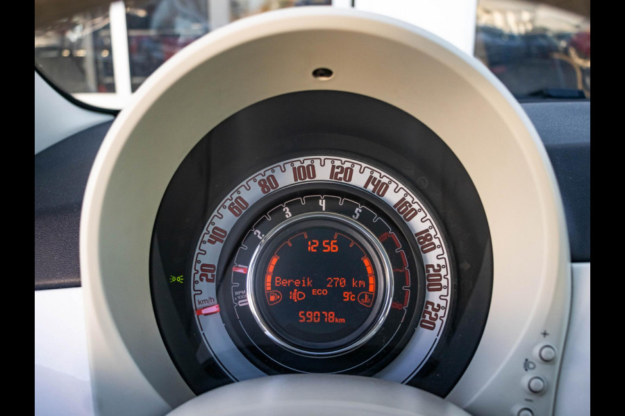 Fiat 500 TwinAir Turbo Lounge | Clima | Navigatie | PDC | Panoramadak