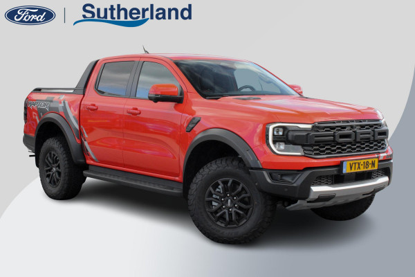 Ford Ranger 3.0 EcoBoost Raptor V6 Automaat! | 287pk | Raptor Pack | Elek. Rollertop | Code Orange | Trekhaak |