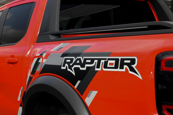 Ford Ranger 3.0 EcoBoost Raptor V6 Automaat! | 287pk | Raptor Pack | Elek. Rollertop | Code Orange | Trekhaak |