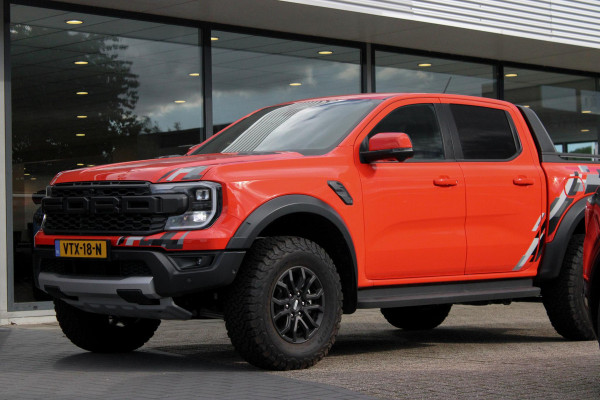 Ford Ranger 3.0 EcoBoost Raptor V6 Automaat! | 287pk | Raptor Pack | Elek. Rollertop | Code Orange | Trekhaak |