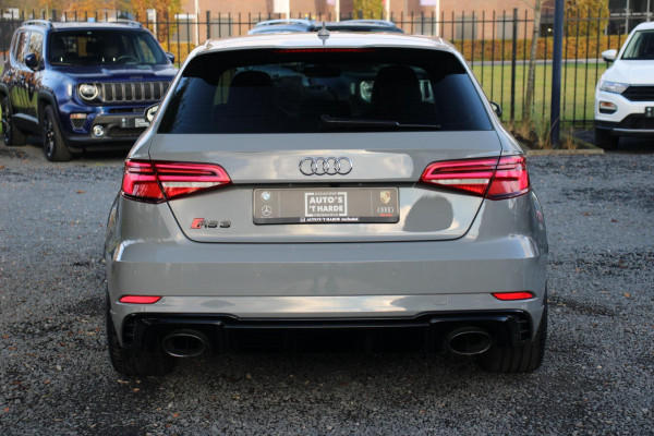 Audi RS 3 SPORTBACK 2.5 TFSI Quattro 400 PK Nardo Grey Dealer o.h Keyless Camera Leder PDC 19''