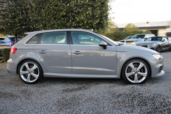 Audi RS 3 SPORTBACK 2.5 TFSI Quattro 400 PK Nardo Grey Dealer o.h Keyless Camera Leder PDC 19''